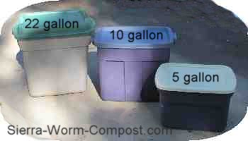  Worm Container
